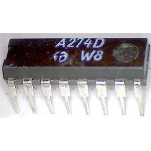 A274D tónové korekce pro nf zesilovače, DIL16 /TCA740A/