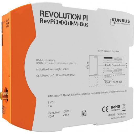Revolution Pi by Kunbus RevPi Con MBUS bus modul