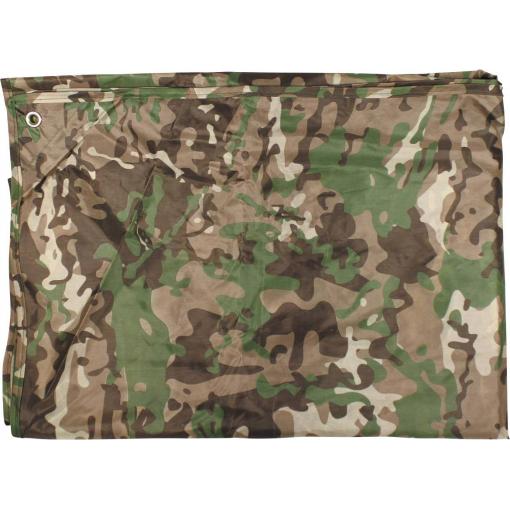 MFH - Military & Adventure 50318 víceúčelová plachta Tarp operation 300 cm x 200 cm 1 ks