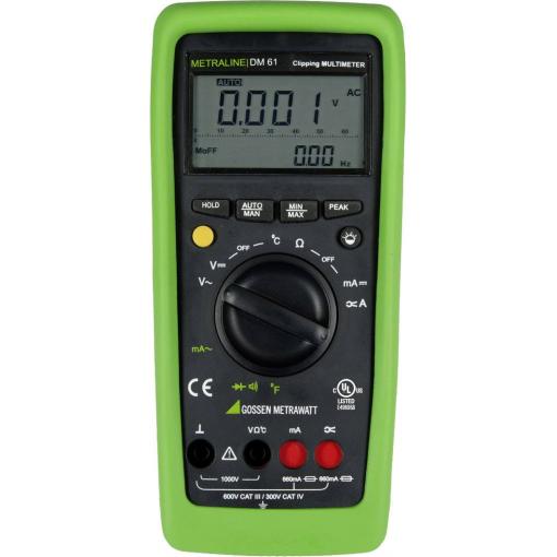 Gossen Metrawatt METRALINE DM 61 digitální multimetr, CAT III 600 V, CAT IV 300 V, Displej (counts): 6600