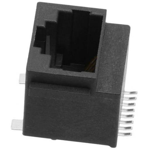 encitech RJJU-88-142-E1V-021, 3251-0012-04, konektor RJ, RJ45, CAT 5, piny:8P8C, 1 ks
