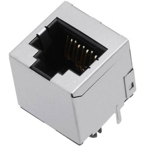 encitech RJJS-88-141-E7V-058, 3257-0009-01, konektor RJ, RJ45, CAT 6A, piny:8P8C, 1 ks