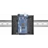 Renkforce držák DIN-Rail Vhodné pro (vývojové sady): Raspberry Pi®, Arduino, Banana Pi včetně montáže na lištu černá