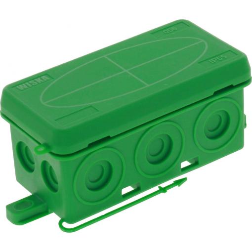 Wiska 10109585 rozbočovací krabice (d x š x v) 86 x 44 x 41 mm zelená IP55 1 ks