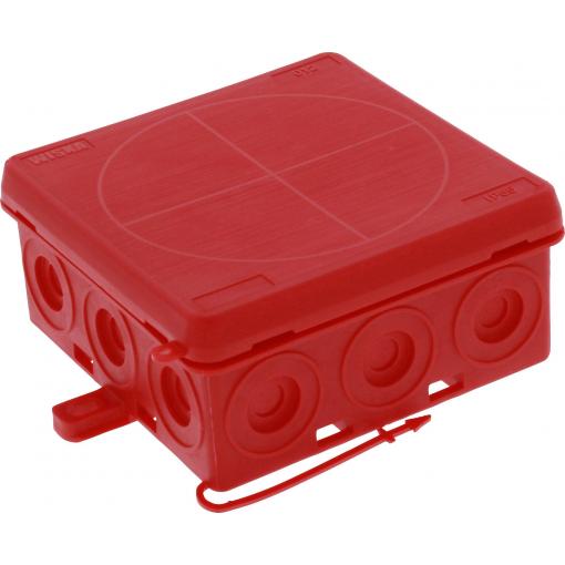 Wiska 10109591 rozbočovací krabice (d x š x v) 86 x 86 x 41 mm červená IP55 1 ks
