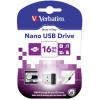 Verbatim Store n Stay Nano USB flash disk 16 GB černá 97464 USB 2.0