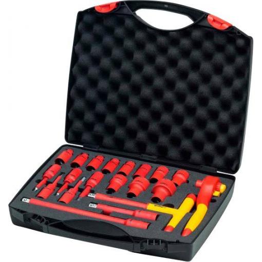 Wiha WIHA - 7208NK2001 Steckschlüssel-Adapter-Set 20teilig 43024 nástavec pro klíče na akušroubovák, 20dílná, 43024