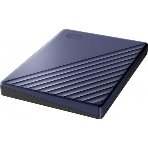 WD My Passport Ultra, My Passport Ultra, 2 TB, externí HDD 6,35 cm (2,5), USB-C®, modrá, WDBC3C0020BBL-WESN