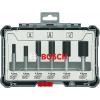 Sada drážkových fréz, dřík 6 mm, 6 ks Bosch Professional NEW-22331