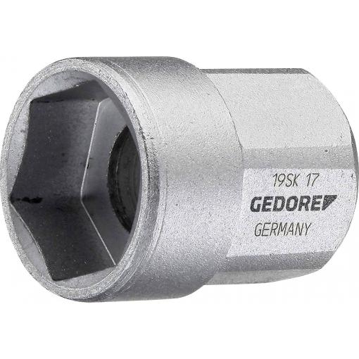 Gedore 19 SK 17 2225913 vnější šestihran vložka pro nástrčný klíč 17 mm