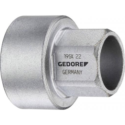 Gedore 19 SK 22 2225972 vnější šestihran vložka pro nástrčný klíč 22 mm 1/2 Šestihran