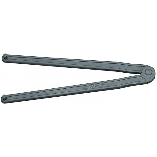 Gedore 6354480 44 3 kloubový utahovák matic se dvěma otvory Délka klíče (cm) (jen pro nadpis) 3 mm