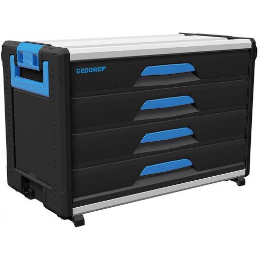 Gedore 1110 WM 34 2954346 kufřík na nářadí, plast, šedá, modrá
