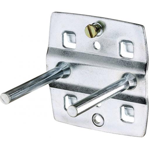 Gedore 2008416 1500 H 19-50 - hák na nástroje dvojitý, rovný kolík 50 x 6 mm 1 ks