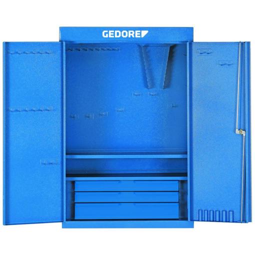 Gedore 6612600 1400 L skříň (š x v x h) 650 x 970 x 250 mm modrá