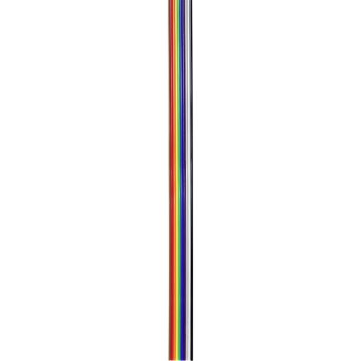 TRU COMPONENTS TC-7638572 datový kabel Rastr (rozteč): 1.27 mm 20 x 0.125 mm² vícebarevná 10 m