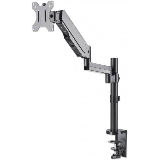 Manhattan držák na stůl pro monitor 461580 1 Displej: (s) 43,2 cm (17) - 81,3 cm (32) černá otočný, nastavitelná výška, naklápěcí, nakláněcí