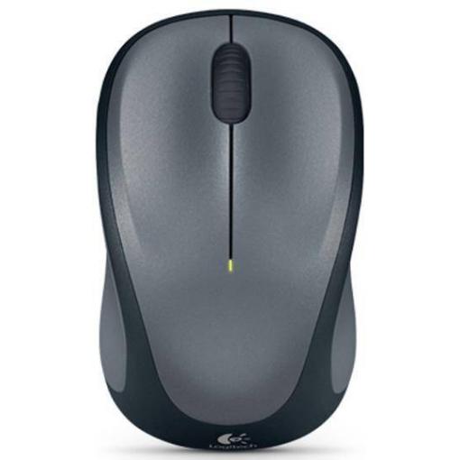 Logitech M235 optická myš, přenos bezdrátový, 3 tlačítko, 1000 dpi, šedá