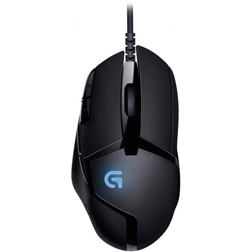 Logitech Hyperion Fury G402 optická herní myš, přenos USB, 8 tlačítko, 4000 dpi, černá