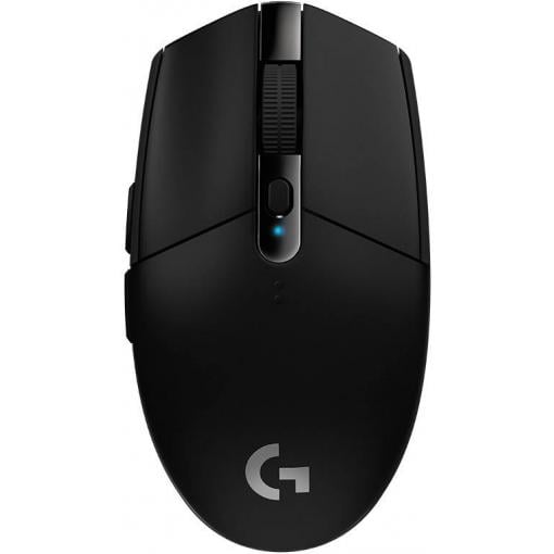 Logitech G305 optická herní myš, přenos bezdrátový, 6 tlačítko, 12000 dpi, černá