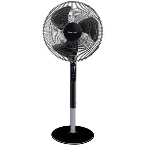 Honeywell HSF600BE4 stojanový ventilátor 40 W černá výškově nastaveitelné, LED displej, s dálkovým ovládáním, otočný, natáčecí, s časovačem