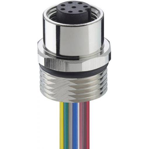 Lutronic 1220 05 T16CW 0,5m vestavný zástrčkový konektor pro senzory - aktory, 1232, piny: 4, 0.50 m, 1 ks