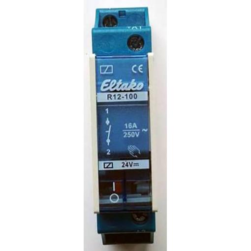 Eltako R12-100-24V DC spínací relé , 24 V, 8 A, 1 spínací kontakt, 1 ks