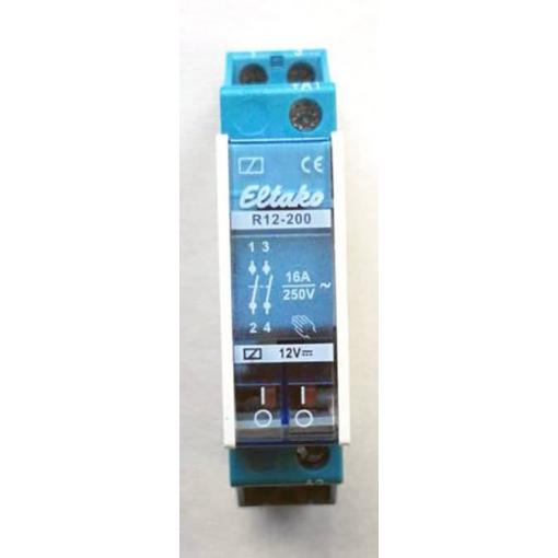 Eltako R12-200-12V DC spínací relé , 12 V, 8 A, 2 spínací kontakty, 1 ks