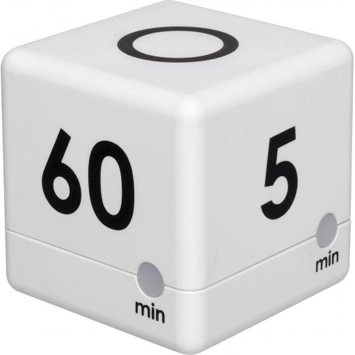 TFA Dostmann Timer Cube stopky (časovač) bílá digitální