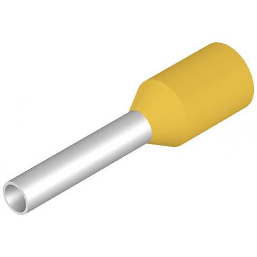 Weidmüller 1476250000 dutinka 1 mm² částečná izolace žlutá 100 ks