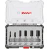 Sada drážkových fréz, dřík 8 mm, 6 ks Bosch Accessories 2607017466