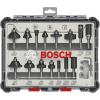 Sada fréz, 6 mm dřík, 15 ks Bosch Accessories 2607017471
