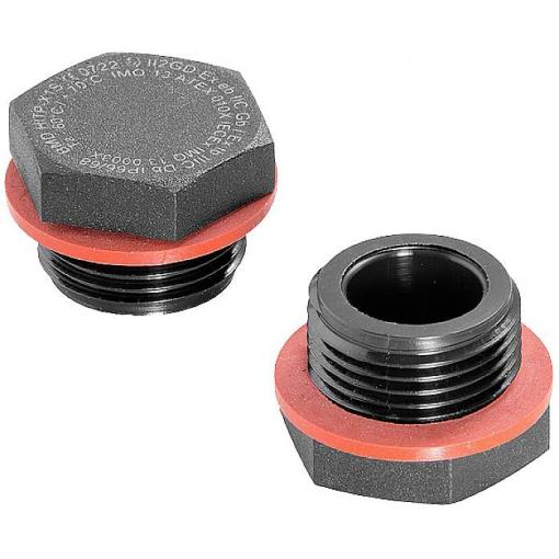 Weidmüller VP M32 EX SI 7J těsnící vložka uzavřená Průměr svorky (max.) 32 mm Tloušťka montážní desky (max.) 14 mm Polyamid 6 černá 100 ks