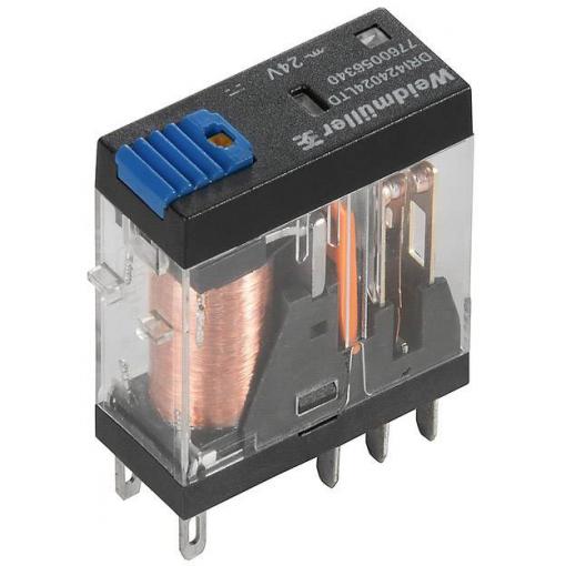 Weidmüller DRI424012LTD, 7760056339 zátěžové relé, 250 V/AC, 250 V/DC, 5 A, 20 ks