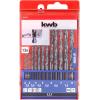 kwb 424140 HSS sada spirálových vrtáku do kovu 13dílná 2 mm, 2.5 mm, 3 mm, 3.5 mm, 4 mm, 4.5 mm, 5 mm, 5.5 mm, 6 mm, 6.5 mm DIN 338 válcová stopka 1 ks