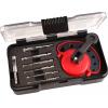 kwb 499900 sada děrovacích pil 8dílná 4 mm, 5 mm, 6 mm, 7 mm, 8 mm, 10 mm, 12 mm 8 ks