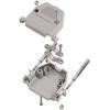 encitech CCOV09-SCL-LG 2360-0102-31 D-SUB pouzdro Pólů: 9 plast 180 ° světle šedá 1 ks