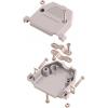 encitech CCOV 50-SC-LG 2360-0102-15 D-SUB pouzdro Pólů: 50 plast 180 ° světle šedá 1 ks