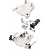 encitech DTZF15-RGL-K 7960-0207-02 D-SUB pouzdro Pólů: 15 zinkový odlitek 180 ° kov 1 ks
