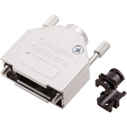 encitech DTZK37-NM-K 6560-0165-04 D-SUB pouzdro Pólů: 37 zinkový odlitek 180 ° kov 1 ks