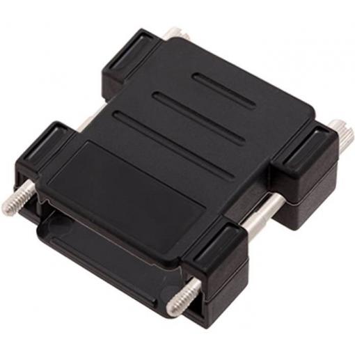 encitech DPAK-P-15-K 1511-0100-02 D-SUB pouzdro adaptéru Pólů: 15 plast 180 ° černá 1 ks