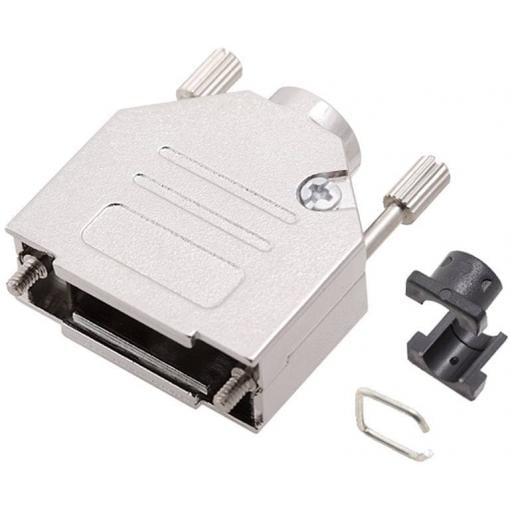 encitech DTCK25-K 6560-0805-03 D-SUB pouzdro Pólů: 25 zinkový odlitek 180 ° kov 1 ks