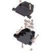 encitech CCOV 50-SC-BK 2360-0102-05 D-SUB pouzdro Pólů: 50 plast 180 ° černá 1 ks