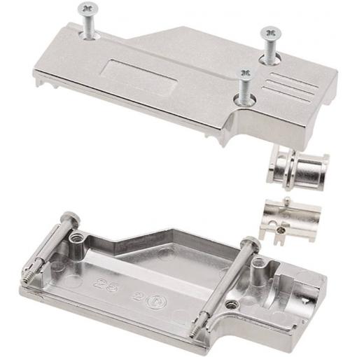 encitech DCMR09-HI-K 6560-0701-01 D-SUB pouzdro Pólů: 9 zinkový odlitek 90 ° kov 1 ks