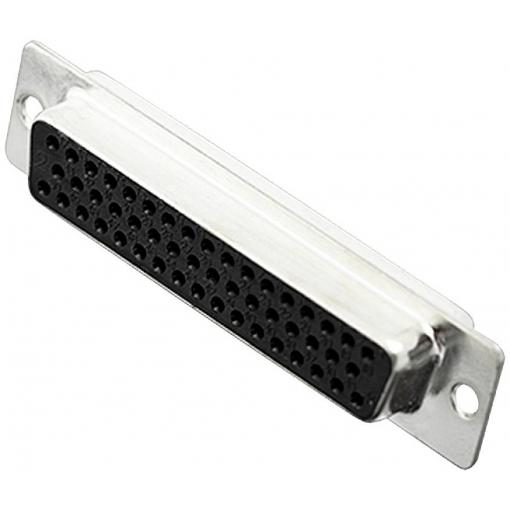 encitech DB50-SS 2101-0180-15 D-SUB zásuvková lišta 180 ° Pólů: 50 pájecí kalíšek 1 ks Tray