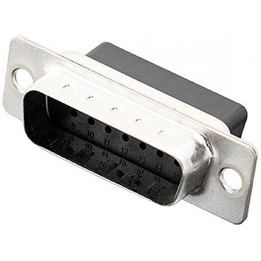 encitech DBC15-SP 2101-0190-02 D-SUB kolíková lišta 180 ° Pólů: 15 krimpované 1 ks Tray