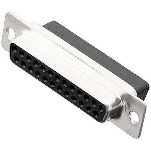 encitech DBC25-SS 2101-0190-13 D-SUB zásuvková lišta 180 ° Pólů: 25 krimpované 1 ks Tray