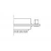 encitech DB15-SS-J 2101-0182-12 D-SUB zásuvková lišta 180 ° Pólů: 15 pájecí kalíšek 1 ks Tray