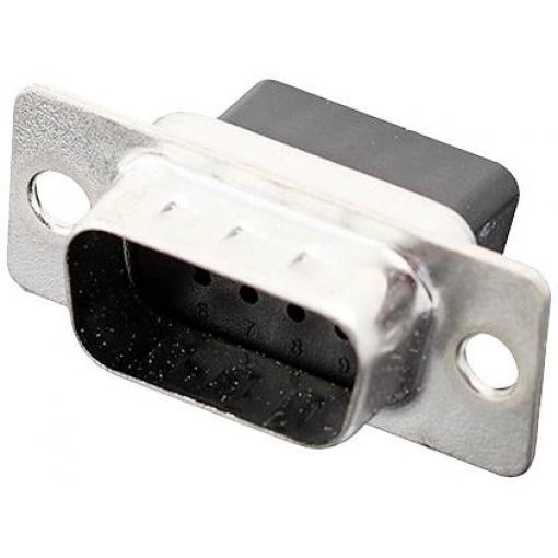 encitech DBC09-SP 2101-0190-01 D-SUB kolíková lišta 180 ° Pólů: 9 krimpované 1 ks Tray