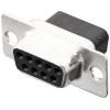 encitech DBC09-SS 2101-0190-11 D-SUB zásuvková lišta 180 ° Pólů: 9 krimpované 1 ks Tray